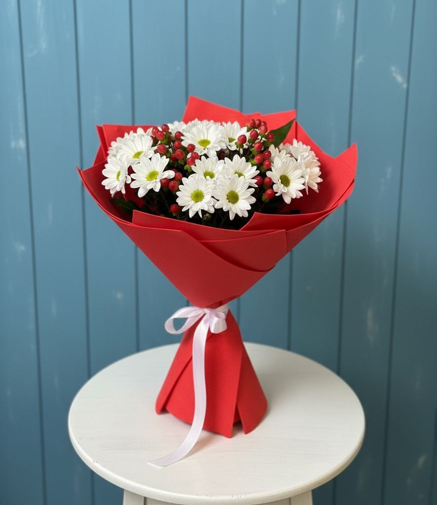 Букет цветов из: Хризантемы в Дедовске