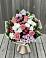 Букет цветов из: Альстромерии, Гвоздики, Розы и Хризантемы в Дедовске