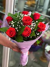 Букет цветов из:  Розы #REPLACE_PRED# Дедовске