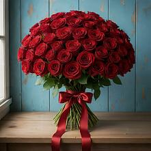 Букет Красные розы Блэк Меджик в Дедовске