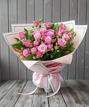 Букет Розовый кустик в Дедовске