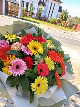 Букет цветов из:  Герберы #REPLACE_PRED# Дедовске