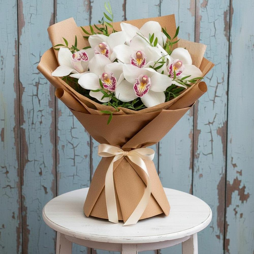 Букет цветов из: Орхидеи и Розы в Дедовске