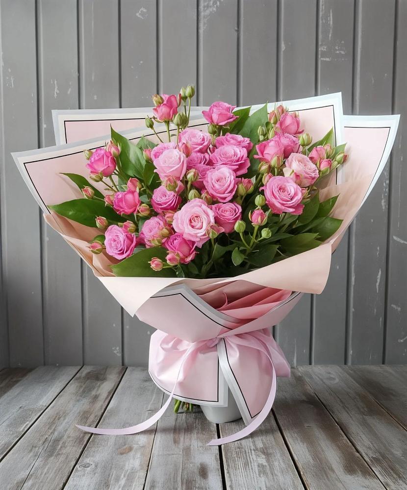 Букет Розовый кустик в Дедовске