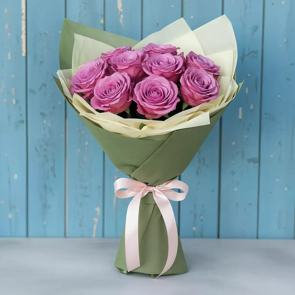 Букет Розы Фёрст Леди в Дедовске