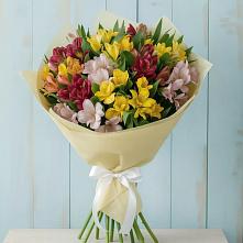 Букет цветов из:  Альстромерии #REPLACE_PRED# Дедовске