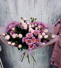 Букет цветов из:  Розы и Хризантемы #REPLACE_PRED# Дедовске