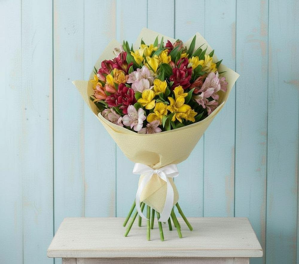 Букет цветов из: Альстромерии в Дедовске
